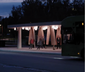 dizajnirana autobuska stanica