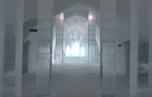 Da se smrzneš: Luksuzni hotel od leda (VIDEO)