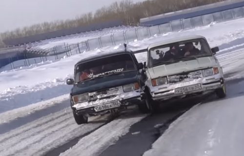 SAMO U RUSIJI: Ovakvo driftovanje još niste videli! (VIDEO)