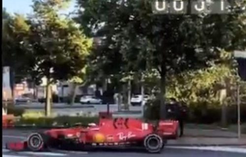 Italijani zanemeli: Lekler najnovijom formulom ULETEO U GRAD i provozao se ulicama! (VIDEO)